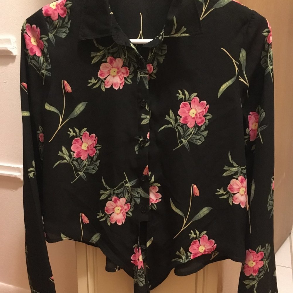 Ten Sixty Sherman Floral Print Button Down